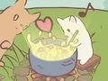 Gioco La graziosa cittadina dei gatti  in linea