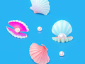 Gioco Libro da colorare: Conchiglie  in linea