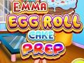 Gioco Preparazione della torta Emma Egg Roll  in linea