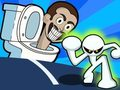 Gioco Stickman contro la toilette Skibidi  in linea