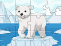 Gioco Puzzle: Orso polare  in linea
