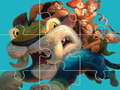 Gioco Il puzzle dei Croods  in linea