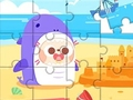 Gioco Puzzle: Spiaggia divertente  in linea