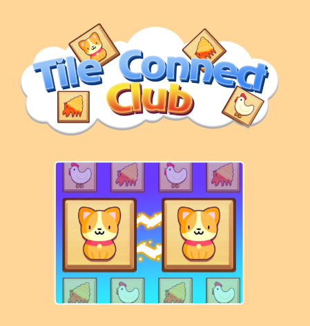 Gioco Club di connessione delle piastrelle  in linea