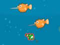 Gioco Il pesce pugnalato diventa grosso  in linea