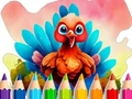 Gioco Libro da colorare: Buon Ringraziamento  in linea