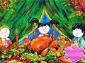 Gioco Puzzle: Buon Ringraziamento  in linea
