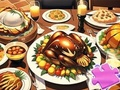Gioco Puzzle: cena del Ringraziamento  in linea