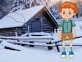Gioco Ragazzo in fuga dalla stagione invernale  in linea