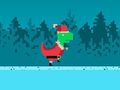 Gioco Corsa dei dinosauri a Natale  in linea