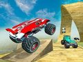 Gioco Gara di Monster Truck con mega rampa  in linea