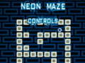 Gioco Controllo del labirinto al neon  in linea