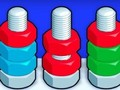 Gioco Puzzle sulle noci: ordina per colore  in linea