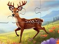 Gioco Puzzle: cervo in corsa  in linea