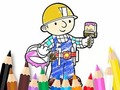 Gioco Libro da colorare: Imbiancatore  in linea
