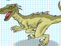 Gioco Libro da colorare dei dinosauri  in linea