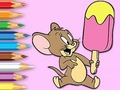 Gioco Libro da colorare: Gelato Jerry  in linea