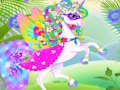 Gioco Vesti il tuo bambino con l'unicorno  in linea