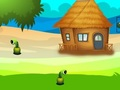 Gioco Fuga dal villaggio dei cacciatori  in linea