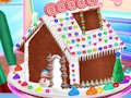 Gioco Ricetta della torta della casa di Natale  in linea
