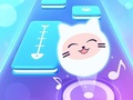 Gioco Gatto musicale! Gioco di piastrelle per pianoforte 3D  in linea