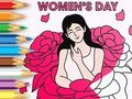 Gioco Libro da colorare: Festa della donna  in linea