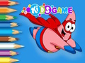 Gioco Libro da colorare: Super Patrick Stella  in linea