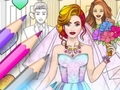 Gioco Gioco di vestire da colorare per matrimoni  in linea