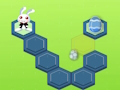 Gioco Puzzle esagonale di Pasqua  in linea