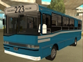 Gioco Differenze tra gli autobus  in linea