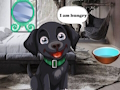 Gioco Dai da mangiare al cane nero affamato  in linea