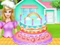 Gioco La torta arcobaleno dello chef Felicia  in linea
