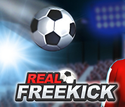 Gioco Vero calcio di punizione  in linea
