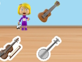 Gioco Il mondo di Alice Forme di strumenti musicali  in linea