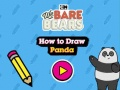 Gioco Come disegnare il panda  in linea