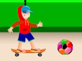 Gioco Ragazzo sullo skate  in linea