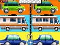 Gioco Le auto dei cartoni animati individuano la differenza  in linea
