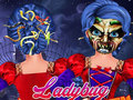 Gioco Acconciature di Halloween coccinella  in linea