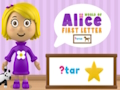 Gioco Il mondo di Alice Prima lettera  in linea