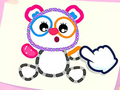 Gioco Disegno del bambino: Orsetto  in linea