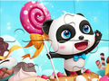 Gioco Puzzle: il mondo delle caramelle Panda  in linea