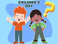 Gioco Quiz per bambini: quanto sai della Giornata dei bambini  in linea