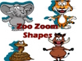 Gioco Forme di zoom dello zoo  in linea