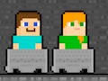 Gioco Alex e Steve Miner per due giocatori  in linea