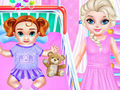 Gioco Giornata dedicata alla cura della piccola Elsa  in linea