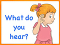 Gioco Quiz per bambini: cosa senti?  in linea