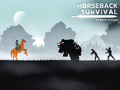 Gioco Fuga di zombi di sopravvivenza a cavallo  in linea