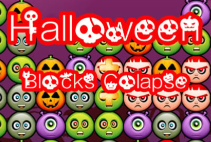 Gioco Crollo del blocco di Halloween  in linea
