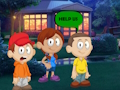 Gioco Fuga per bambini nel giardino notturno  in linea