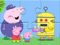 Gioco Puzzle: Peppa Robot  in linea